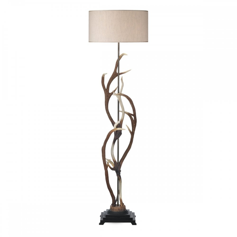 Antler Stag Floor Lamp inside sizing 1000 X 1000