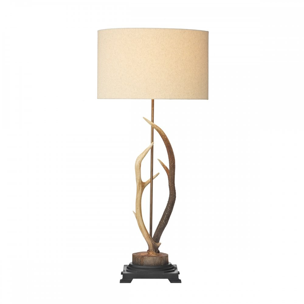 Antler Stag Table Lamp for dimensions 1000 X 1000