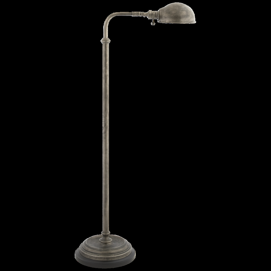 Apothecary Floor Lamp In Sheffield Nickel At Burkdecor in proportions 1024 X 1024