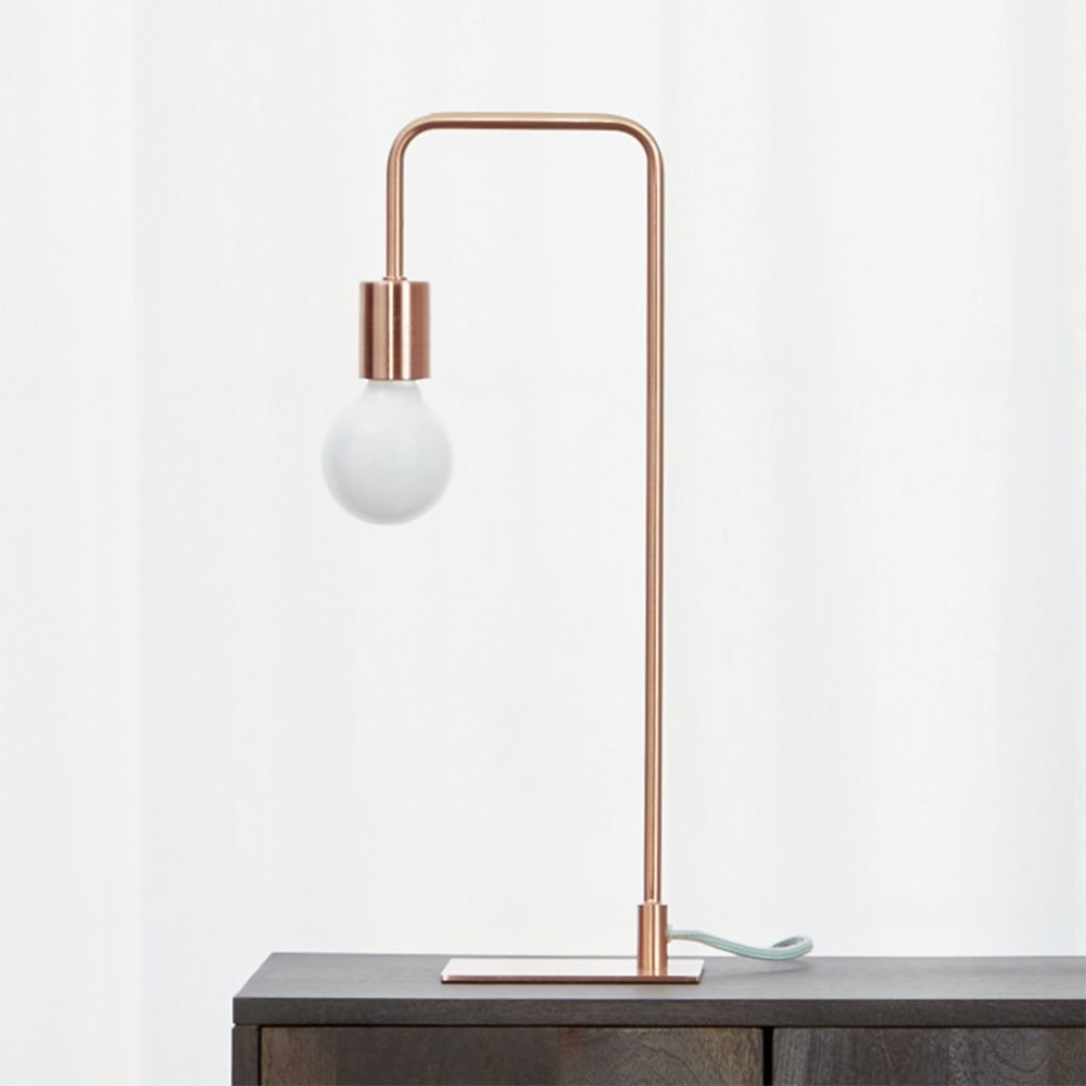 Arc Copper Table Lamp Copper Table Lamp Copper Table for dimensions 1000 X 1000