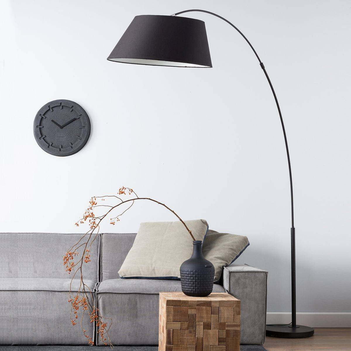 Arc Floor Lamp Black Color Modern Lamps Led Mid Century within sizing 1200 X 1200