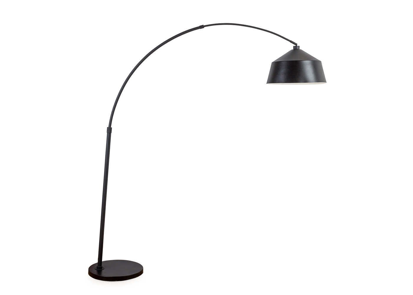 Arc Floor Lamp Black inside size 1400 X 1000