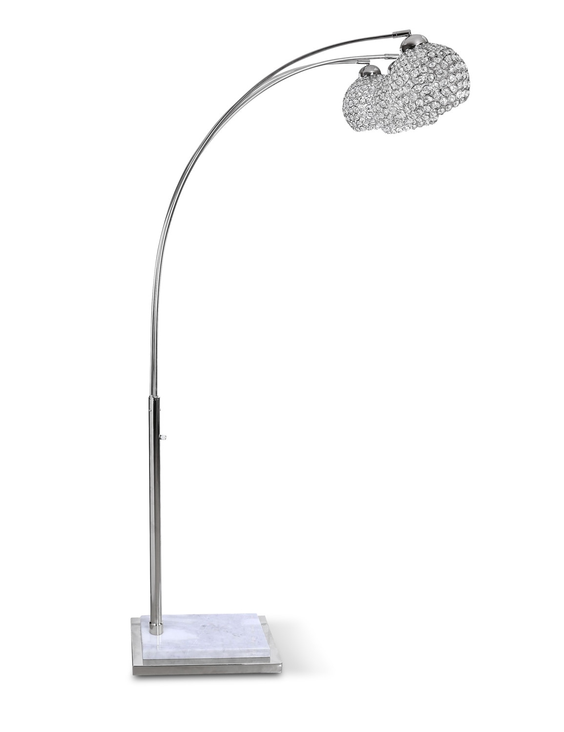 Arc Floor Lamp Crystal Products In 2019 Contemporary with regard to proportions 1155 X 1500