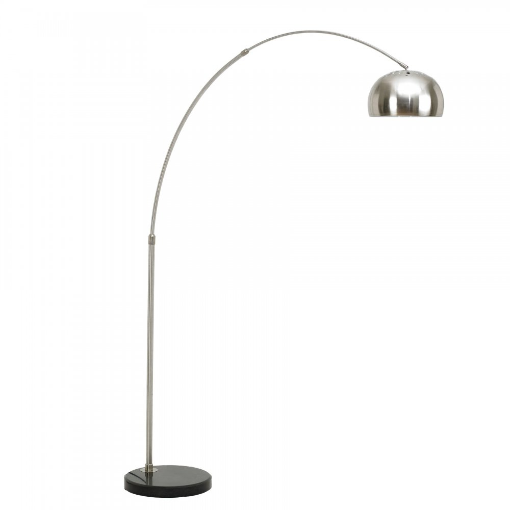 Arc Floor Lamp With Circular Marble Base Modern Lamps inside size 1000 X 1000