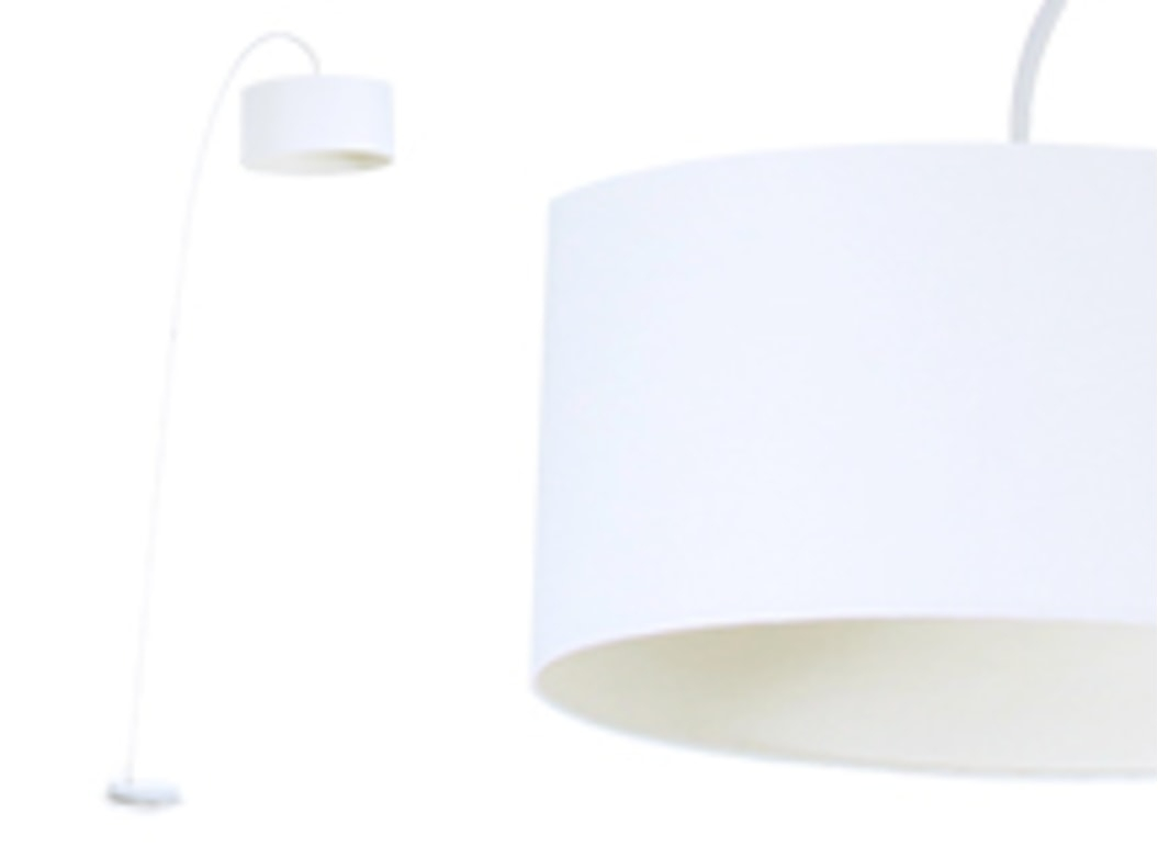 Arche Floor Lamp White Made with sizing 1055 X 782
