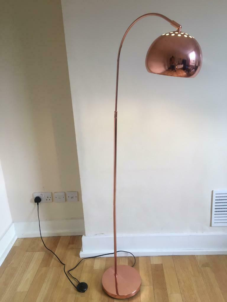 Argos Home Curva Floor Lamp Copper In Westminster London Gumtree in proportions 768 X 1024