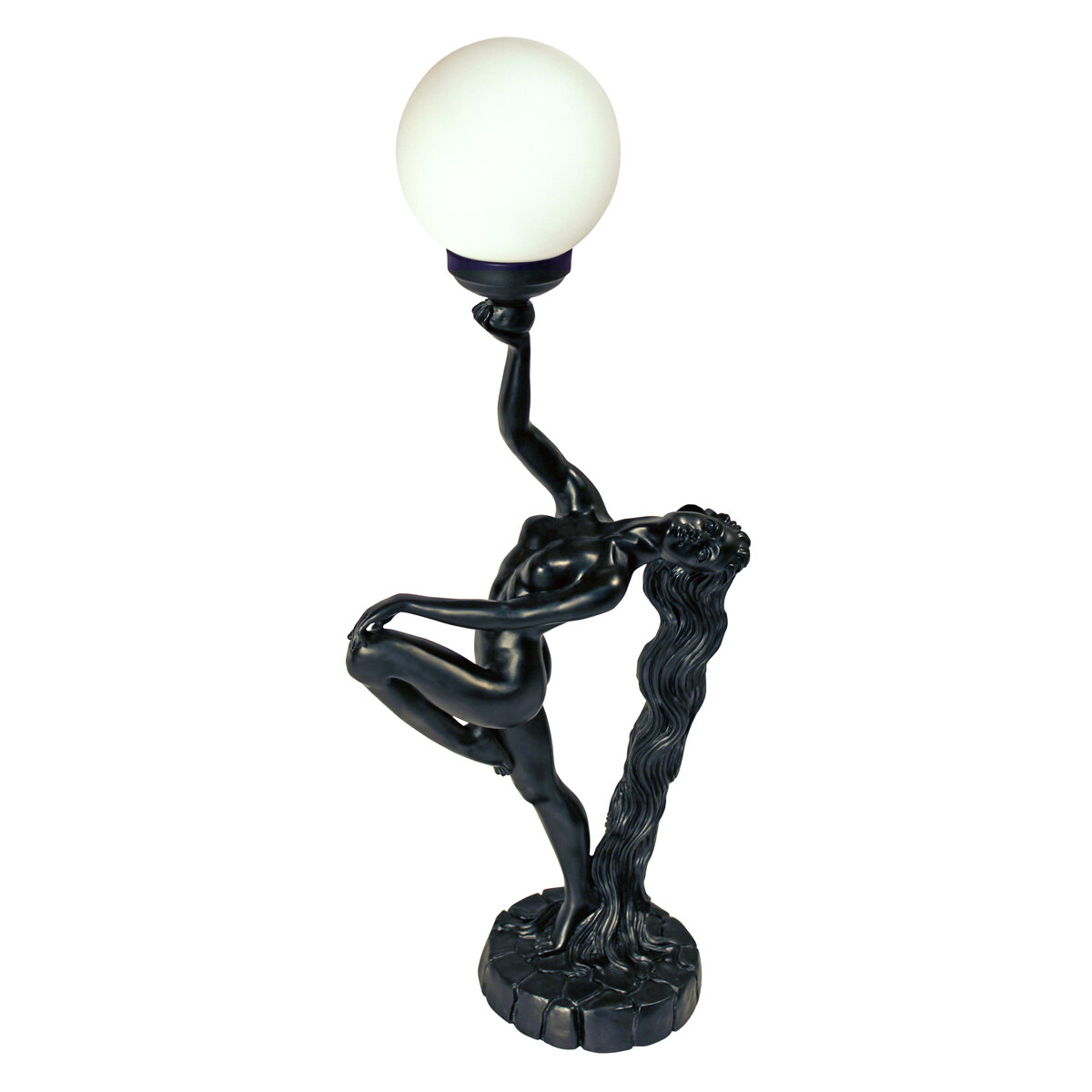 Arising Nude Female 315 Torchiere Lamp in measurements 1200 X 1200