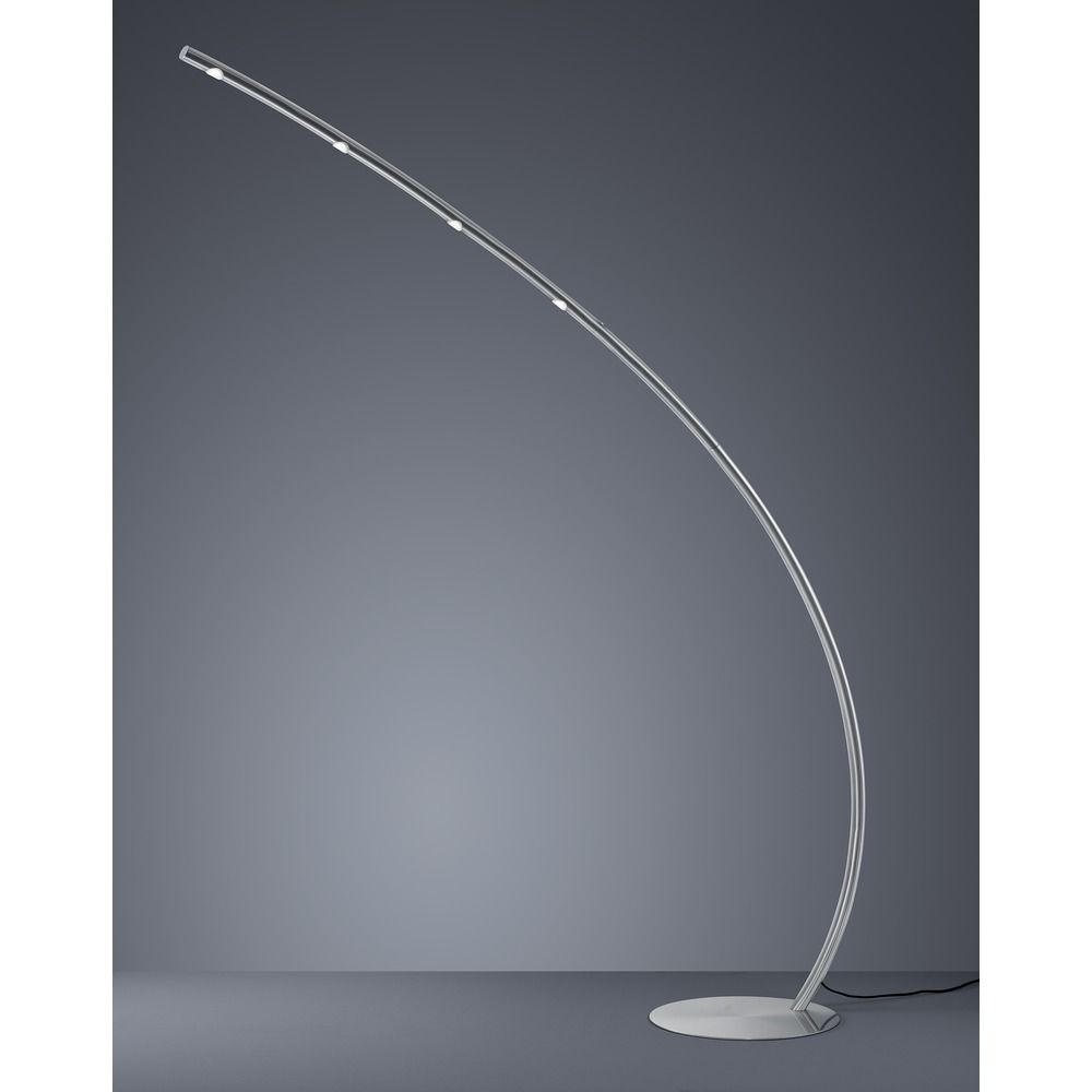 Arnsberg Columbus Matte Nickel Led Floor Lamp At Destination Lighting with size 1000 X 1000