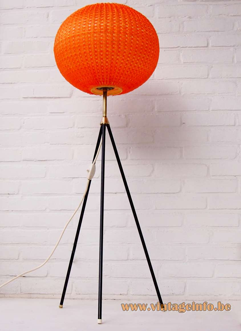 Aro Leuchte Tripod Globe Floor Lamp Vintage Info All regarding measurements 845 X 1160