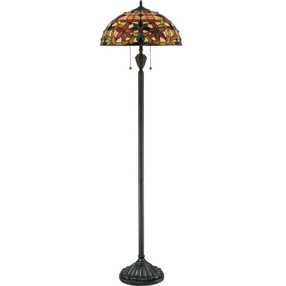 Art Nouveau Tiffany Floor Lamp At Destination Lighting inside measurements 1000 X 1000