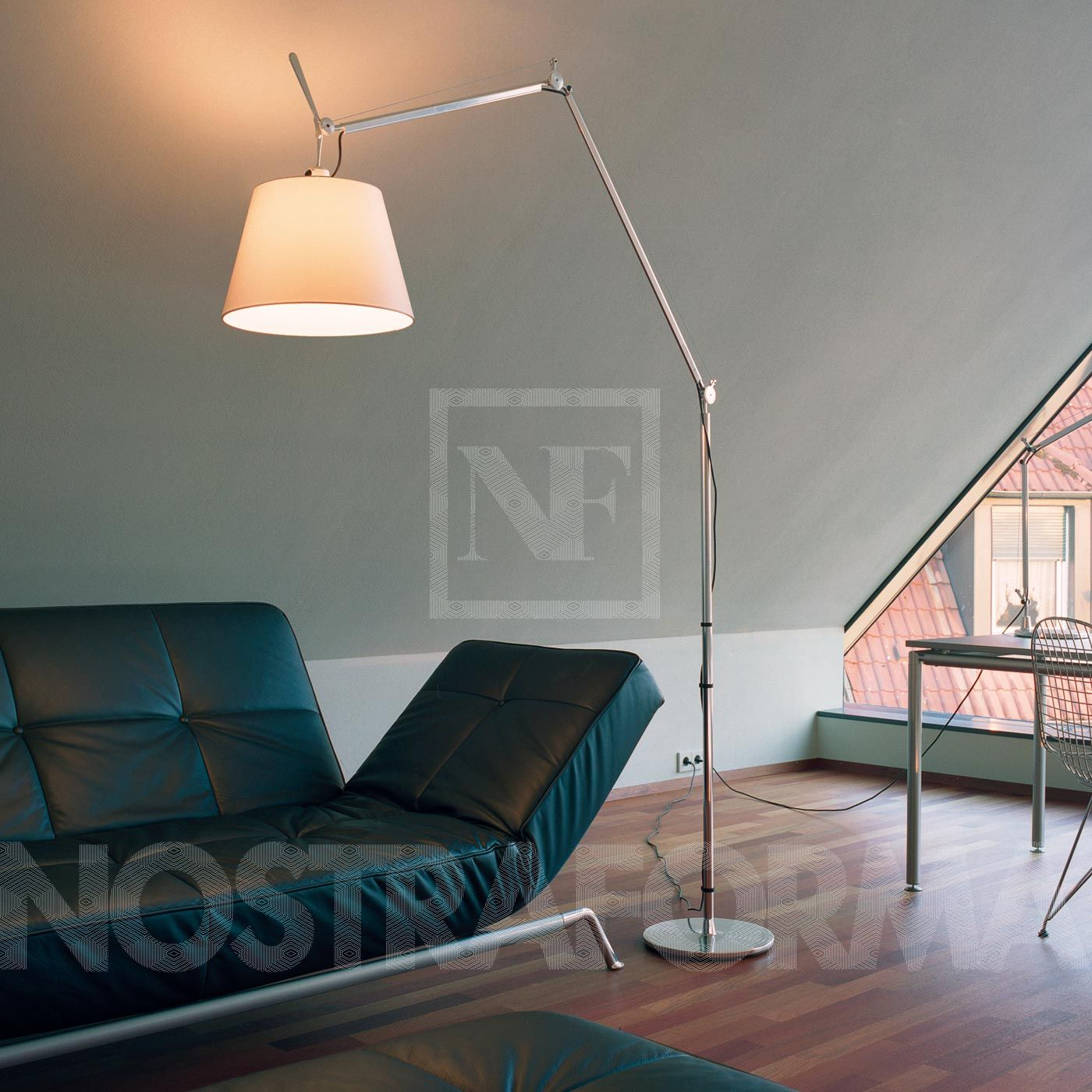 Artemide Tolomeo Mega Floor Lamp pertaining to measurements 1400 X 1400