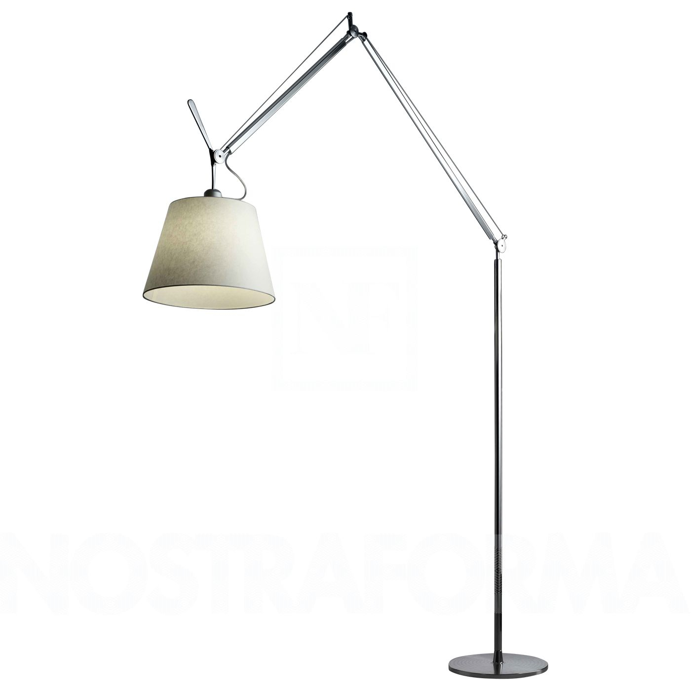 Artemide Tolomeo Mega Floor Lamp throughout proportions 1400 X 1400