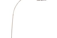 Artiva Adelina 81 In Rose Copper Led Arched Floor Lamp inside size 1000 X 1000