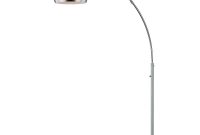 Artiva Alrigo Chrome Metal 80 In Led Dimming Arched Floor Lamp in size 1000 X 1000