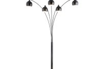 Artiva Amore 86 In Jet Black Led Arc Floor Lamp With Dimmer intended for dimensions 1000 X 1000