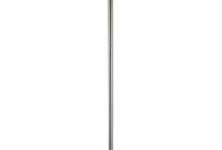 Artiva Saturn 71 In Brushed Steel Led Torchiere Floor Lamp With Dimmer throughout size 1000 X 1000