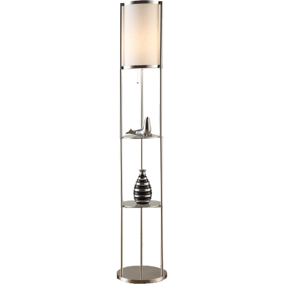 Artiva Usa Exeter 63 In Floor Lamp With Shelves Lamps with regard to measurements 1134 X 1134