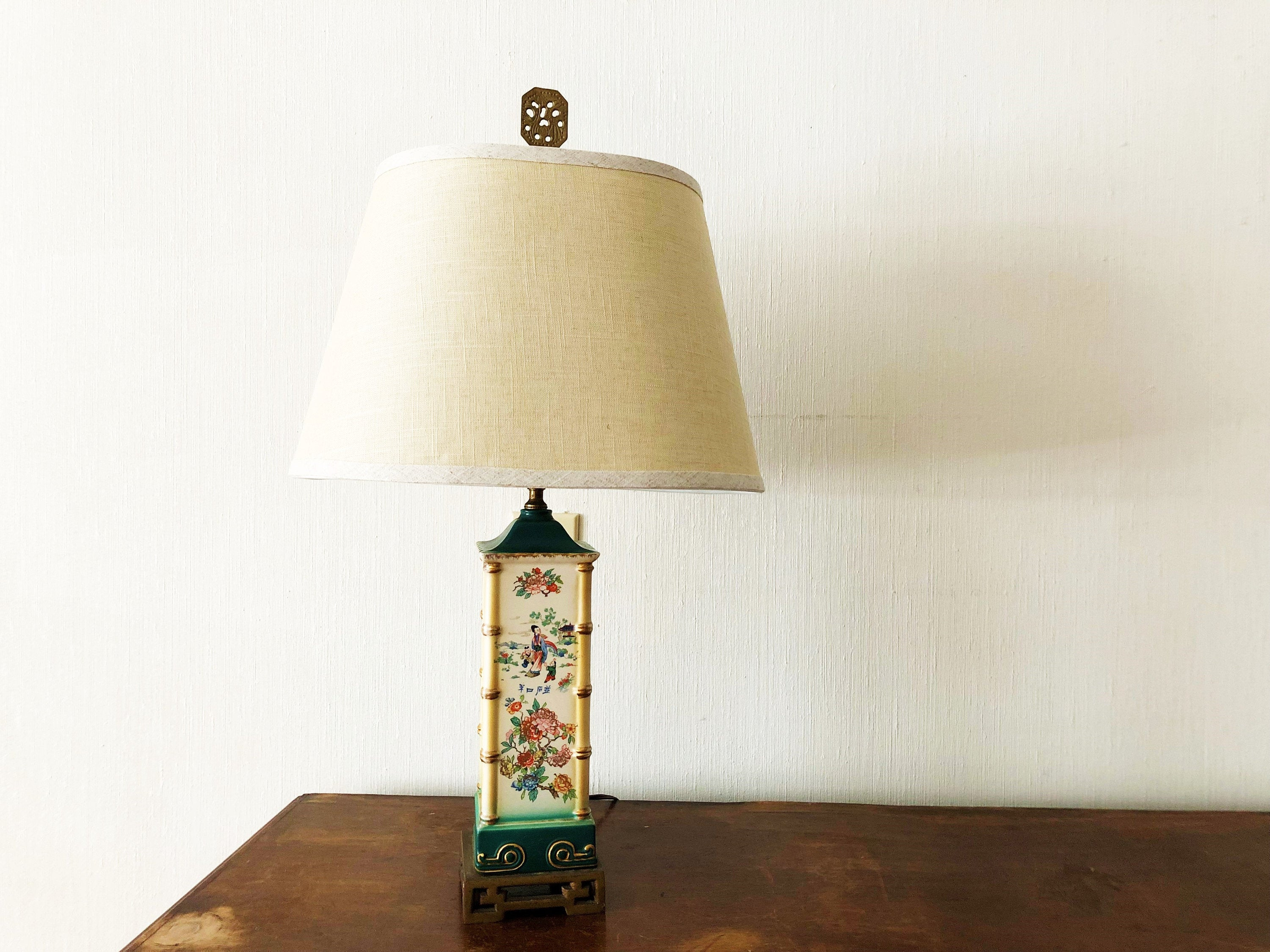 Asian Themed Ceramic Lamp with regard to measurements 3000 X 2250