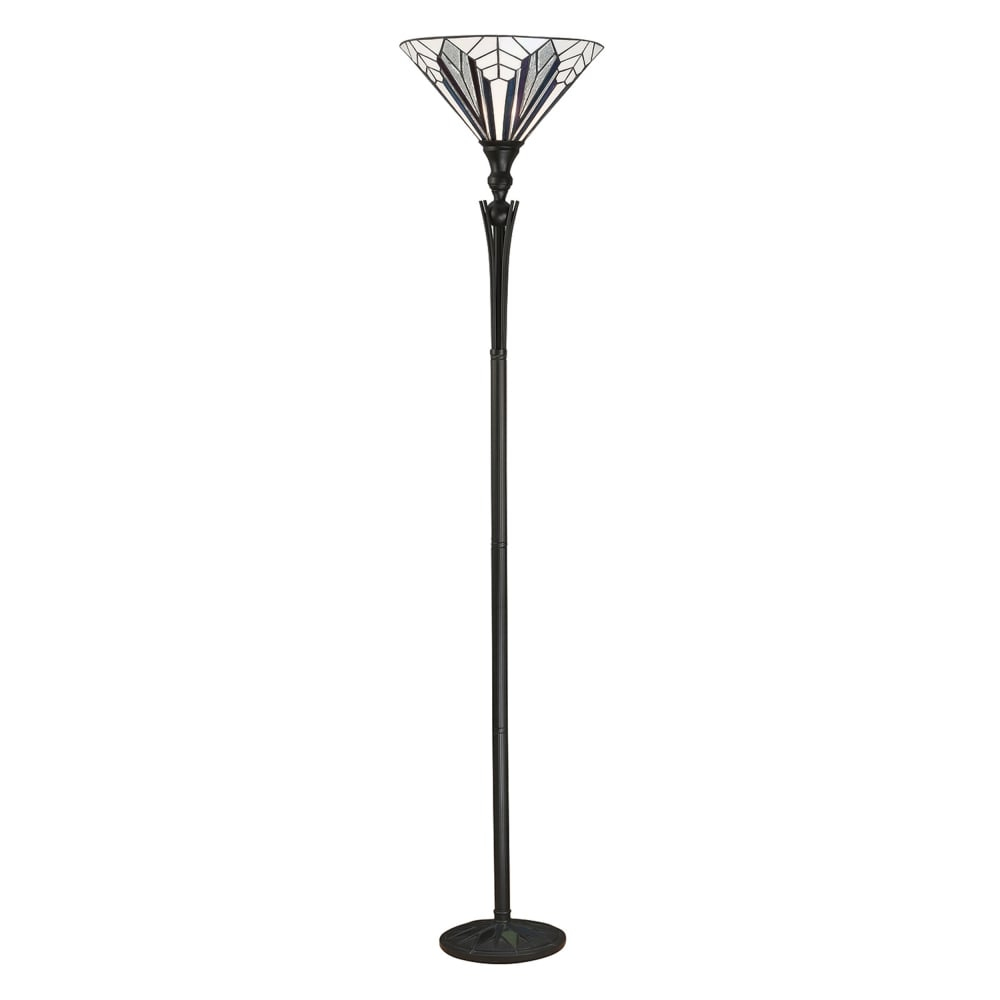 Astoria Tiffany Glass Uplighter Floor Lamp with regard to measurements 1000 X 1000