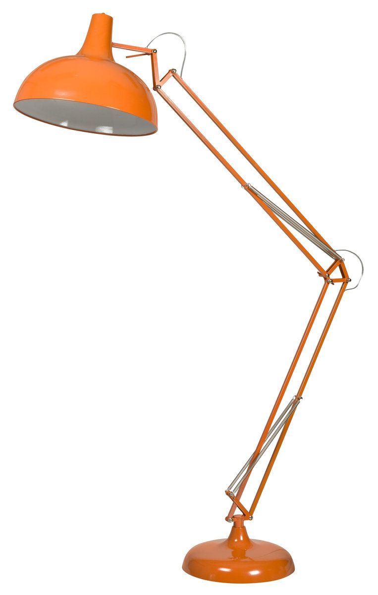 Atlas Floor Lamp Orange Lighting Accents Products for proportions 763 X 1200