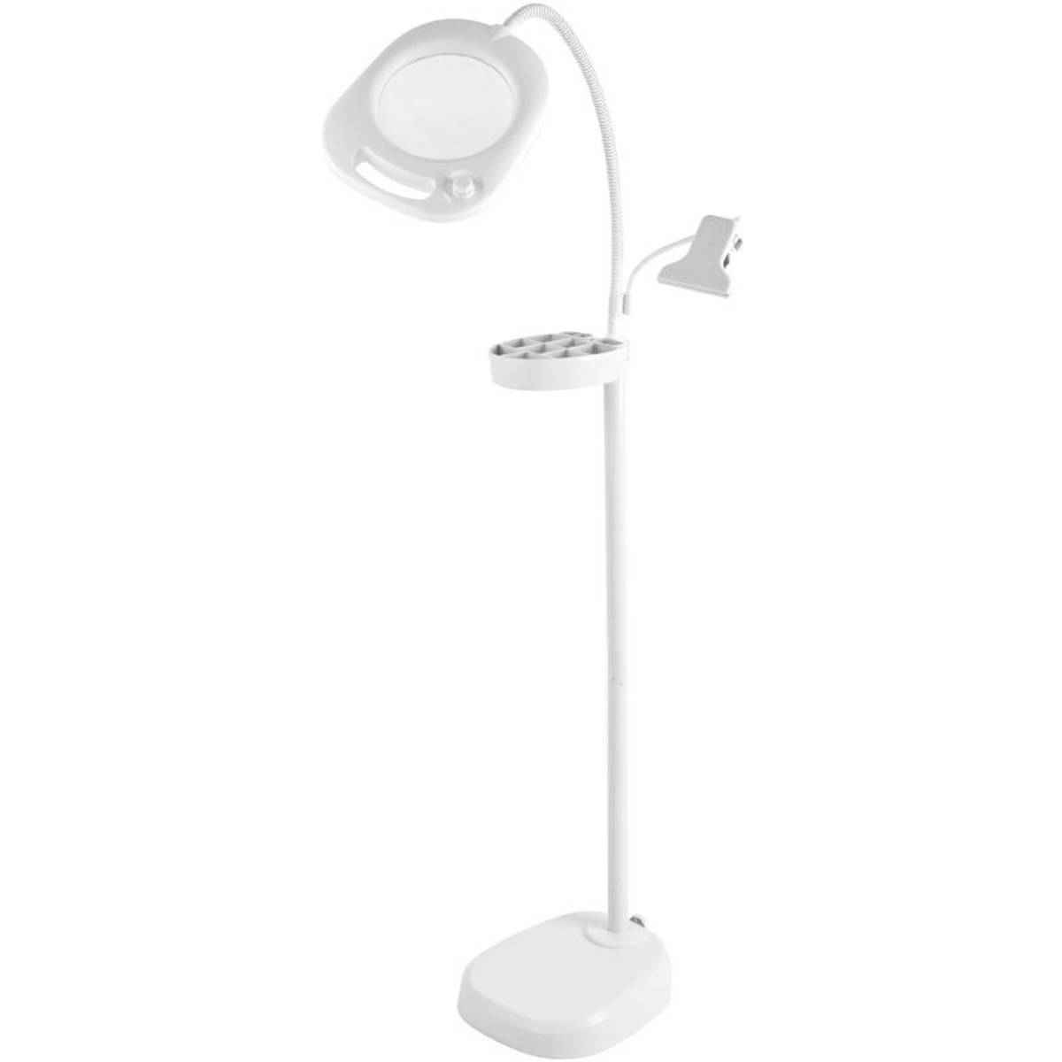 Attractive Daylight Floor Standing Lamp With Magnifier for proportions 1200 X 1200
