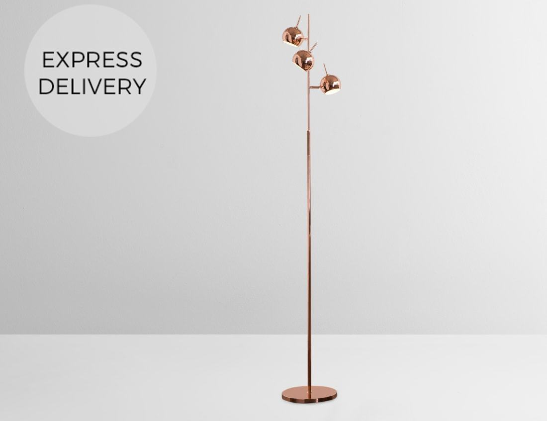 Austin Floor Lamp Copper inside dimensions 1100 X 847