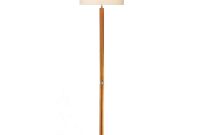 Avenue Floor Lamp In A Light Wood Finish intended for measurements 1000 X 1000