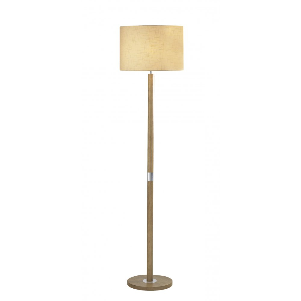 Avenue Light Wooden Standard Floor Lamp With Shade pertaining to proportions 1000 X 1000