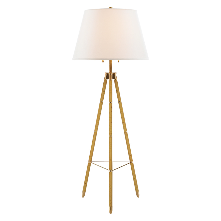 B418l Visual Comfort Irwin Floor Lamp In Birch With Linen within measurements 900 X 900