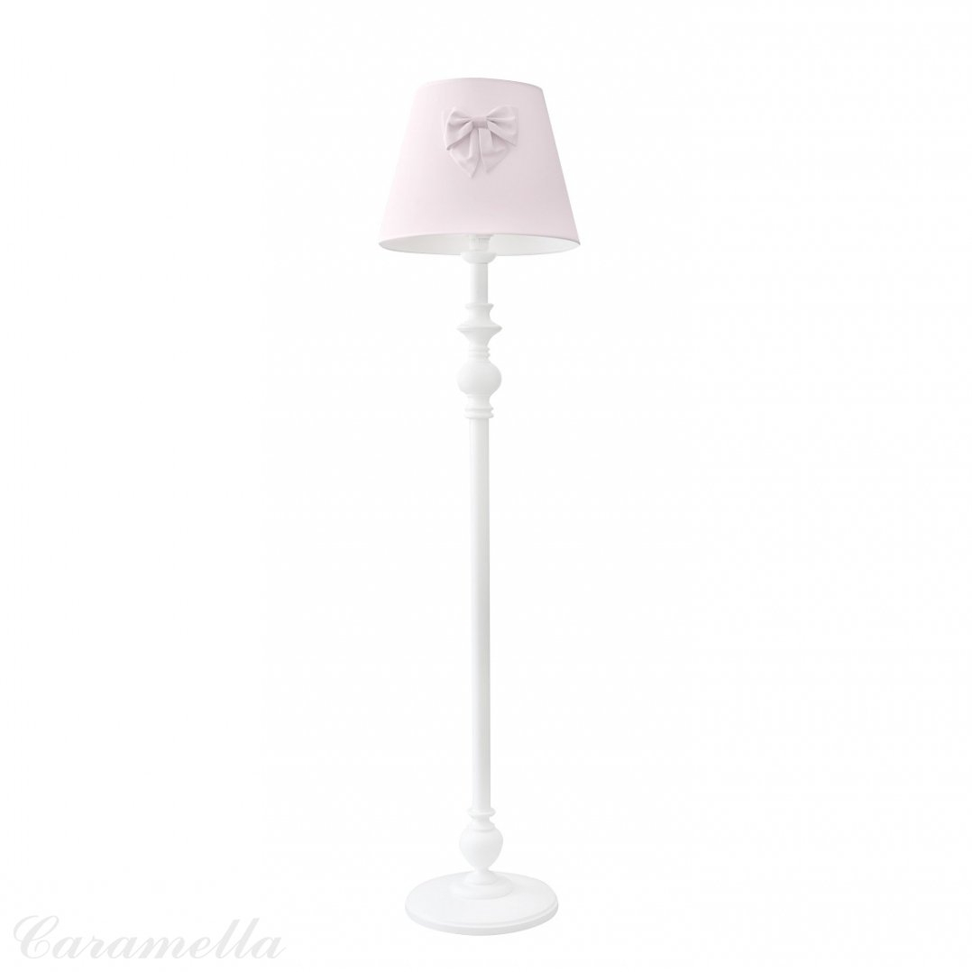 Ba Pink Floor Lamp With Bow And Decorative Leg for dimensions 1078 X 1078