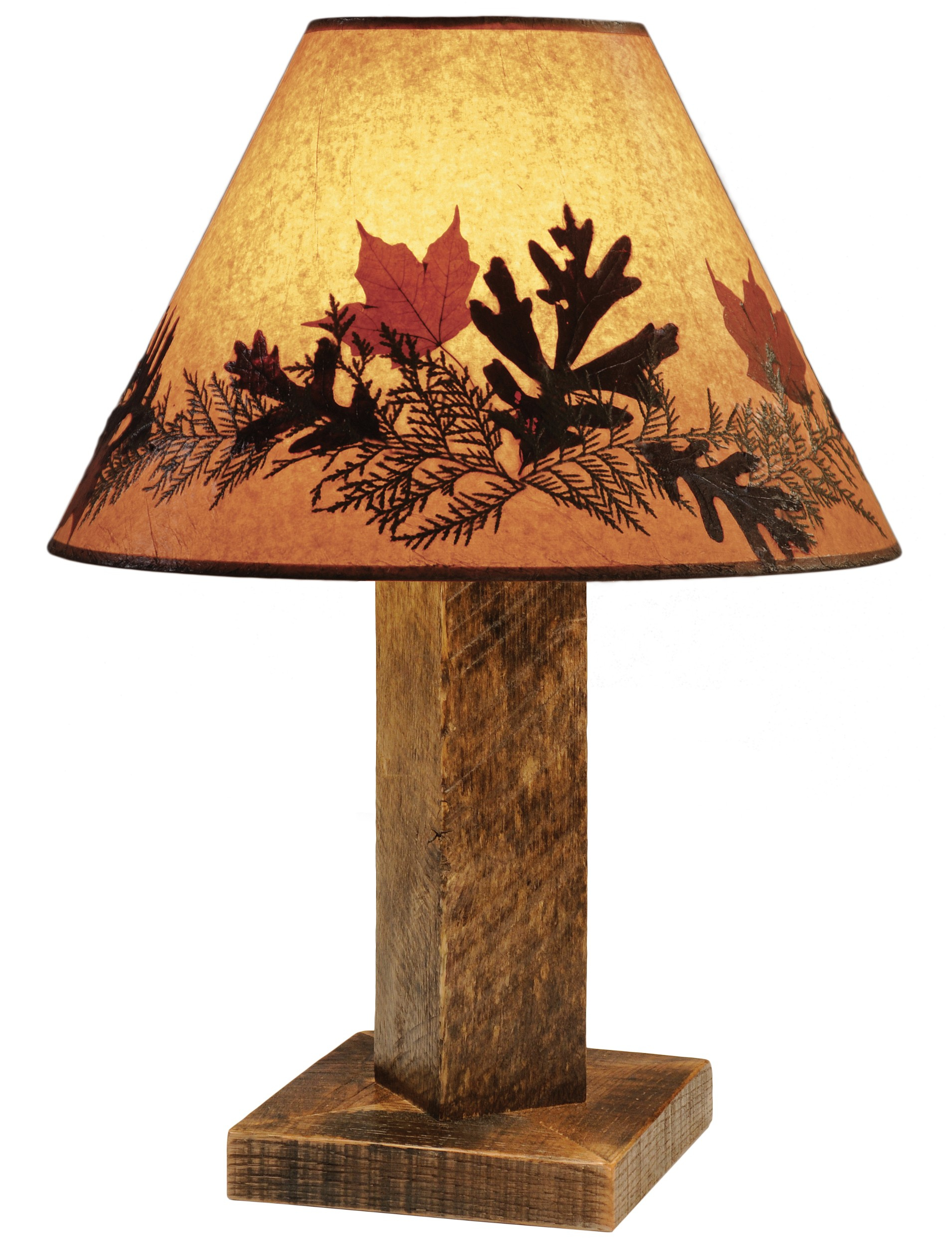 Barnwood Table Lamp Optional Lamp Shades inside proportions 1909 X 2500