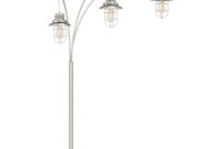 Barrow Industrial Lantern 3 Light Arc Floor Lamp Style regarding proportions 1000 X 1000