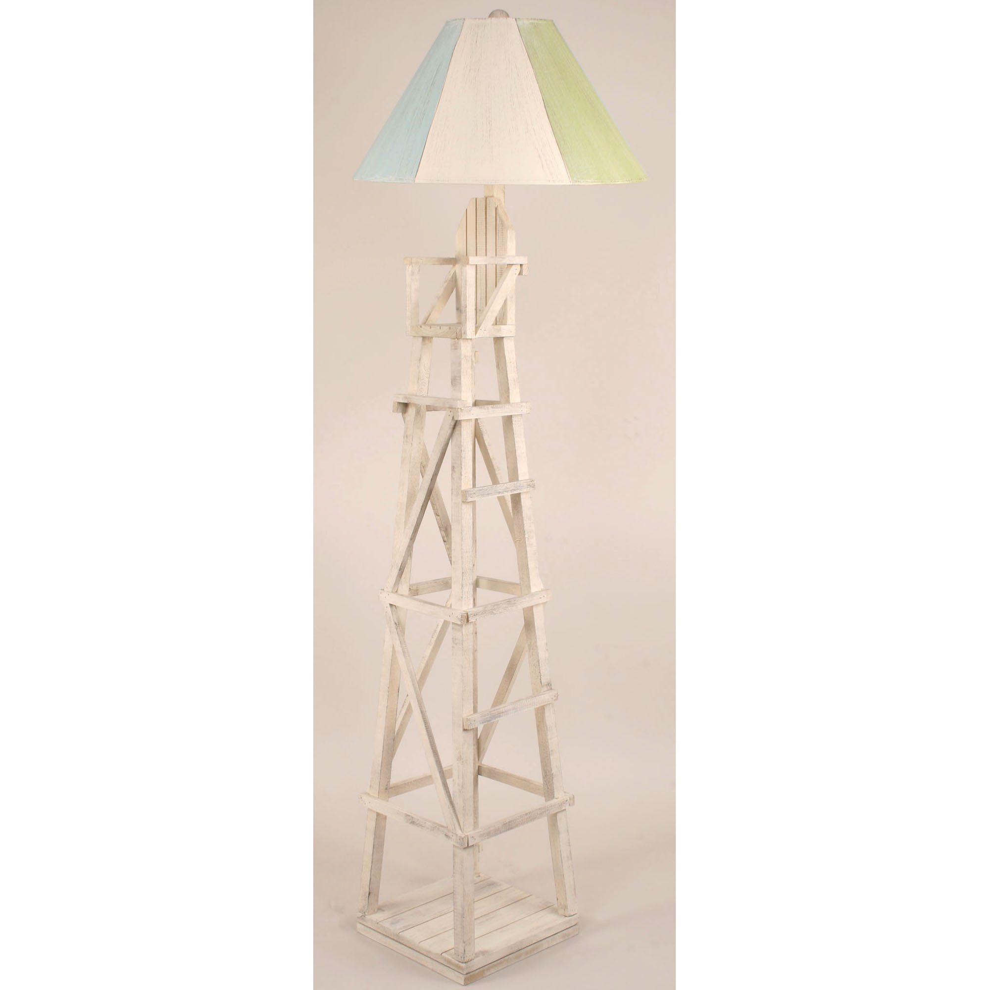 Beach Floor Lamps Cottage Lifeguard Chair Lamp With And with size 2000 X 2000