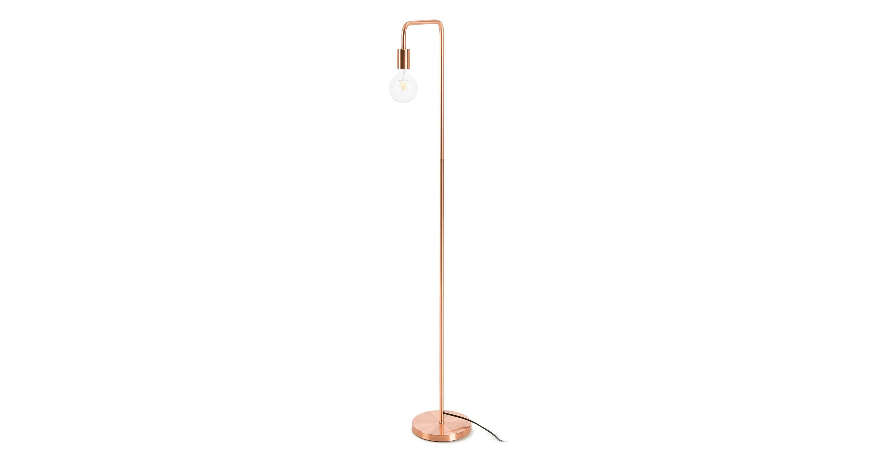 Beacon Copper Floor Lamp Copper Floor Lamp Brass Floor with regard to dimensions 2890 X 1500