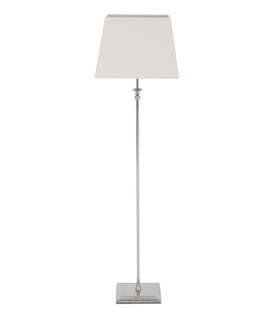 Beacon Lighting Windsor 1 Light Floor Lamp In Chrome With inside proportions 900 X 1080