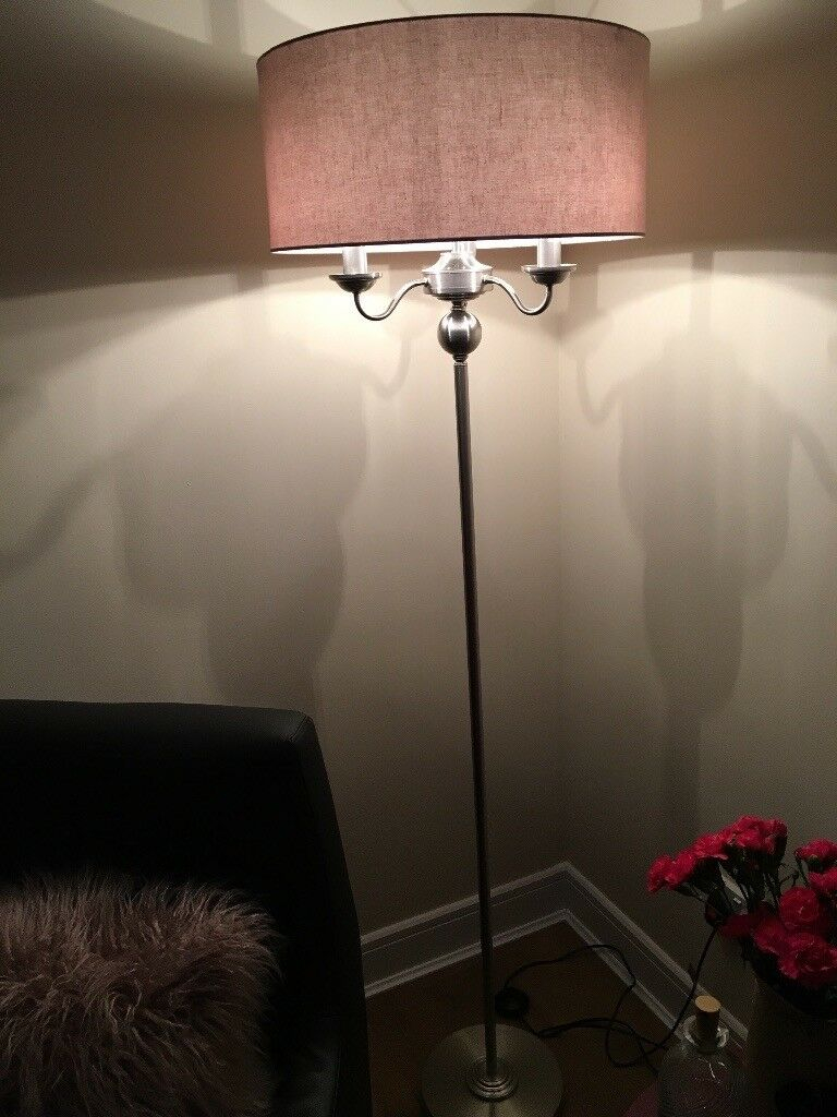 Beautiful Floor Lamp Mauve Shade Great Condition In Greenock Inverclyde Gumtree with regard to measurements 768 X 1024