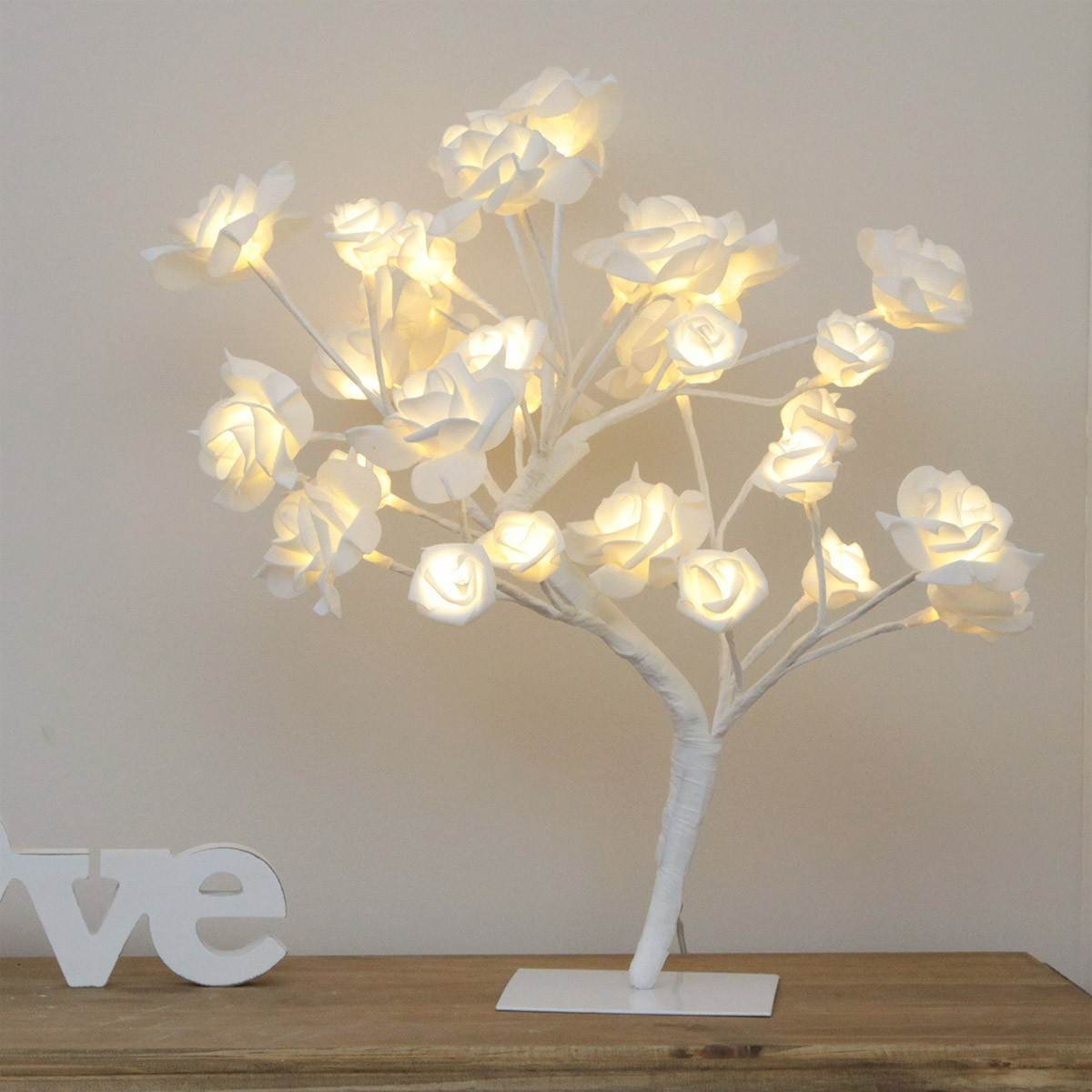 Beleuchtung Led Rose Tree Tall Lights Floor Lamp Warm White for size 1200 X 1200