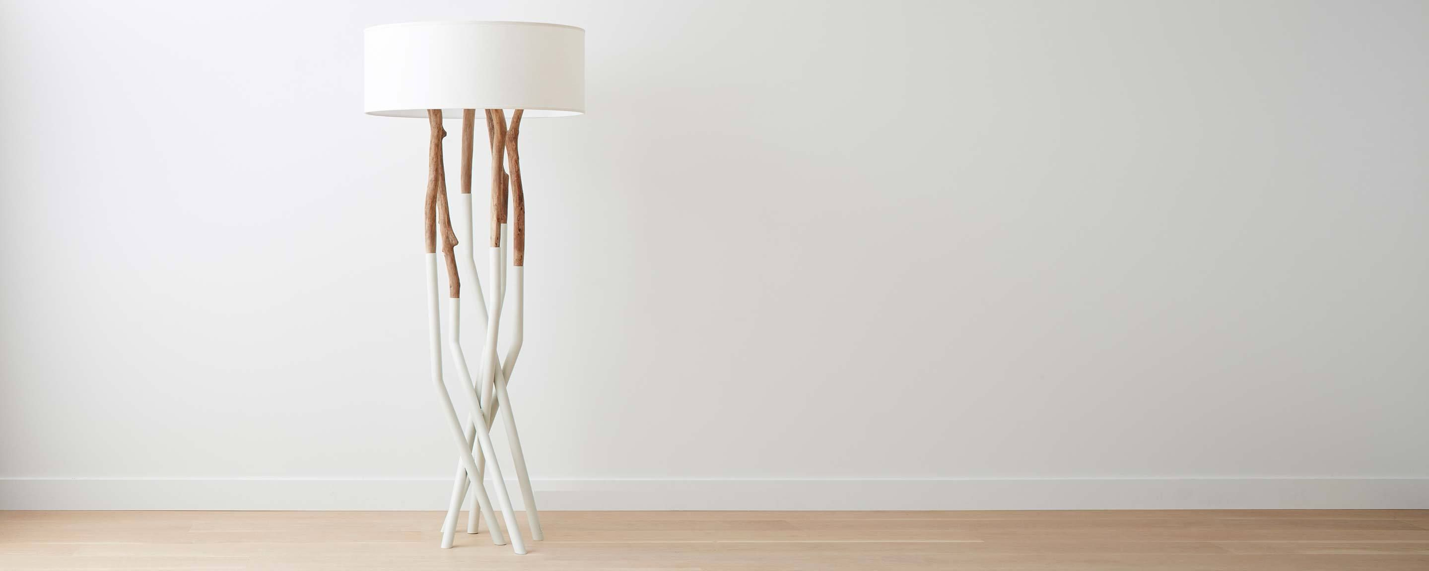 Berkeley Multi Branch Floor Lamp Floor Lamp White Floor regarding dimensions 2879 X 1151