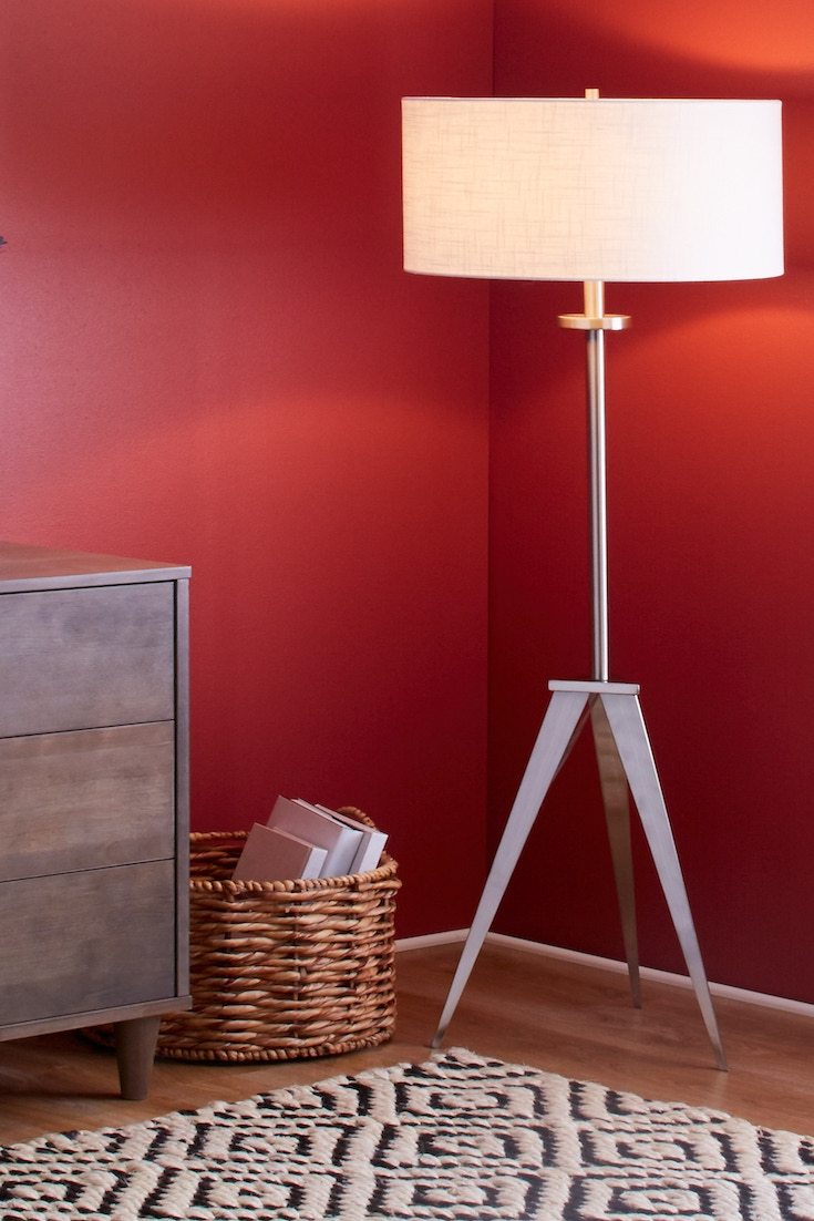 Best Floor Lamp For The Bedroom Overstock in measurements 735 X 1102