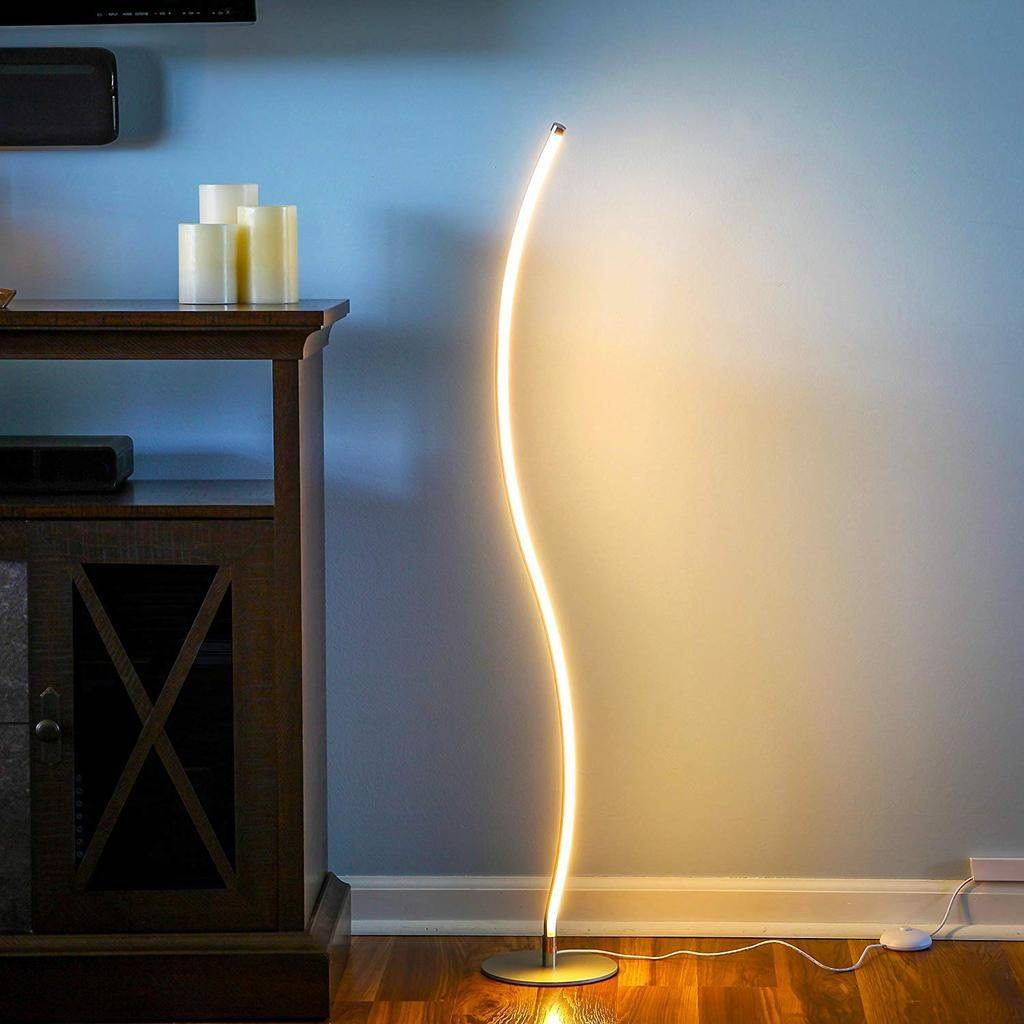 Best Led Floor Lamps For Living Room Splendid Wave Lamp inside sizing 1024 X 1024