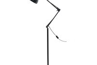 Bianca 1 Light Adjustable Floor Lamp Gunmetal Sl98521gm in proportions 1000 X 1000