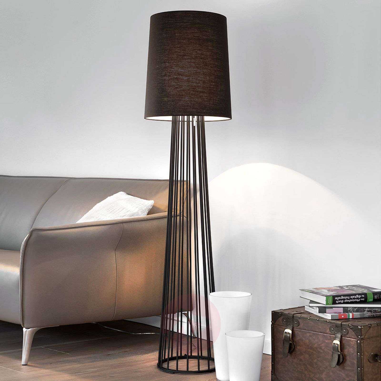Black Floor Lamp Milan With Pull Switch within size 1600 X 1600