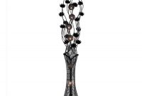 Black Flower Metal Floor Lamp pertaining to proportions 1500 X 1500