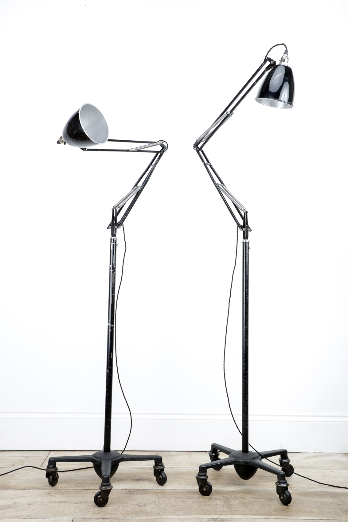 Black Herbert Terry Anglepoise Floor Lamp Cooling Cooling throughout measurements 1133 X 1700