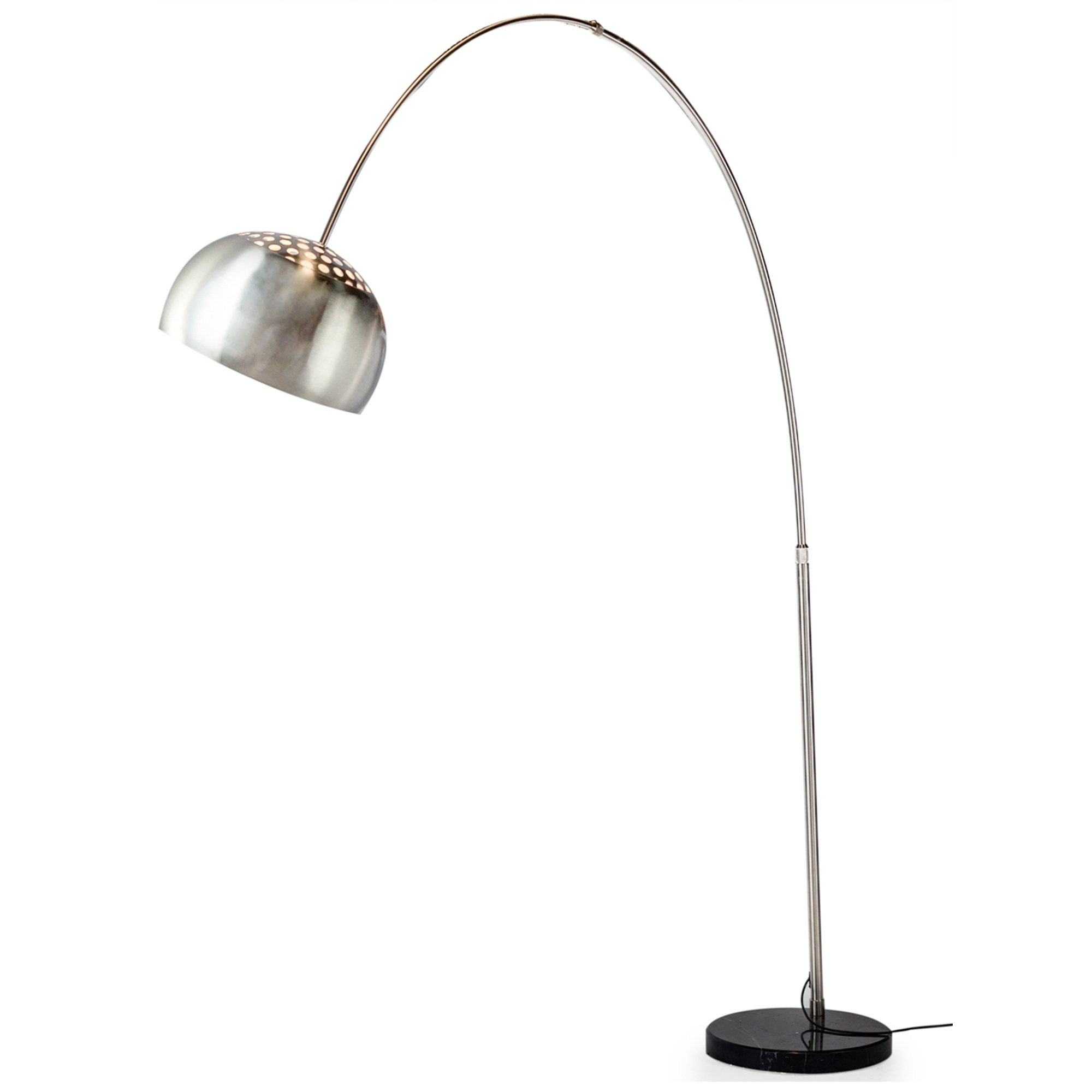 Black Large Steel Arc Floor Lamp for proportions 2000 X 2000