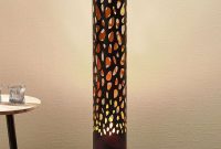 Black Led Floor Lamp Organic With Flame Bulb within proportions 1600 X 1600