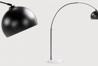Black Marble Arc Bow Lamp Bow Black Lamps Black Floor with regard to measurements 2889 X 1500