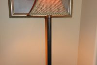 Black Metal Floor Lamp With Uno Shade And Three Way Switch intended for proportions 2250 X 3000