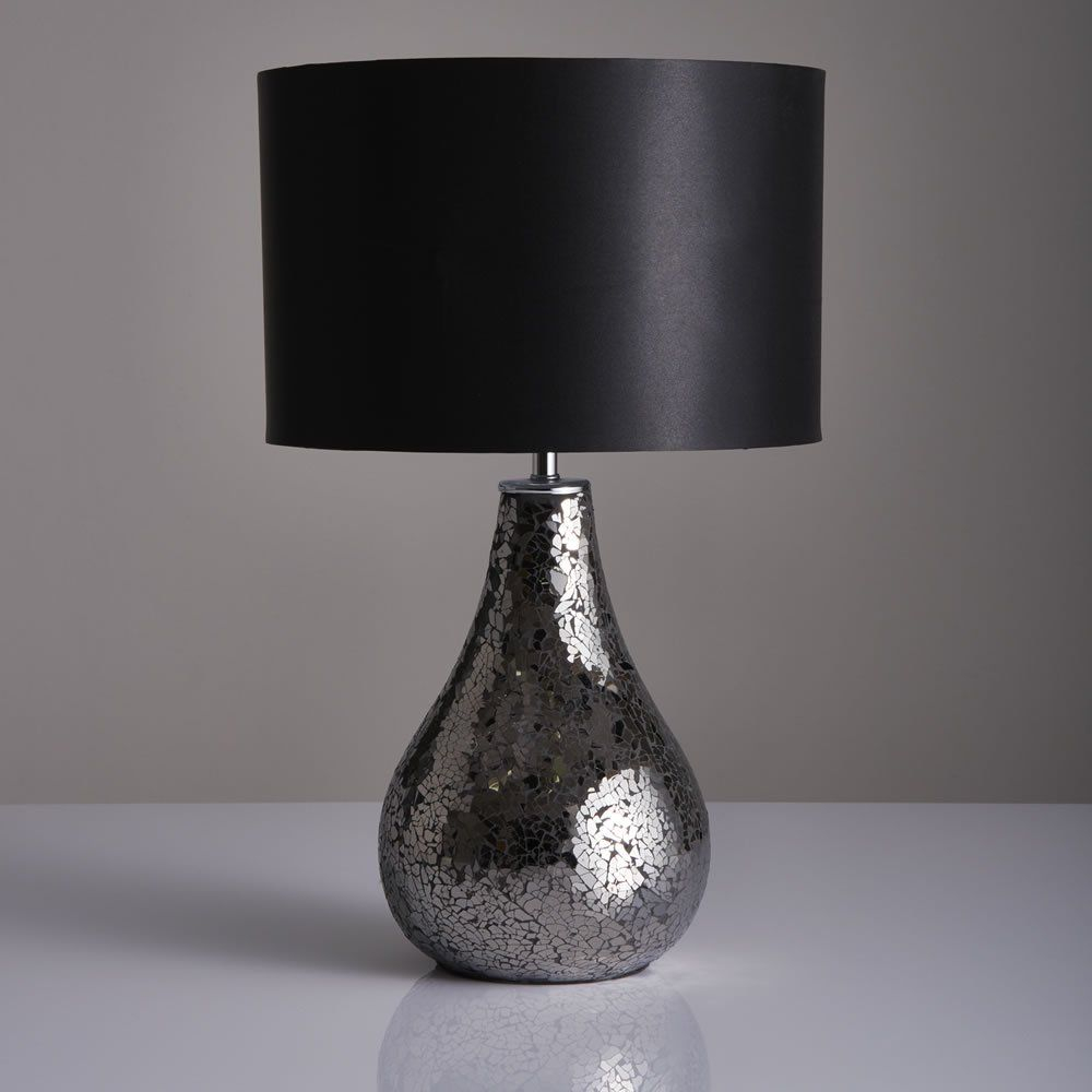 Black Mosaic Table Lamp In 2019 Home Black Table Lamps regarding measurements 1000 X 1000