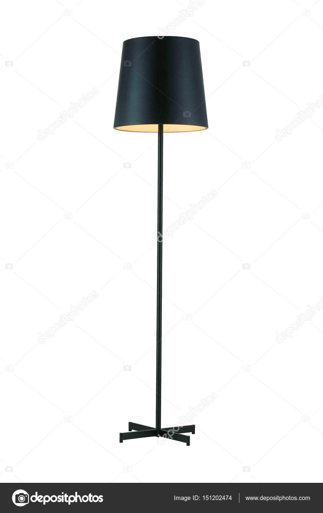 Black Tall Floor Lamp Stock Photo Tangducminh 151202474 within measurements 1072 X 1700